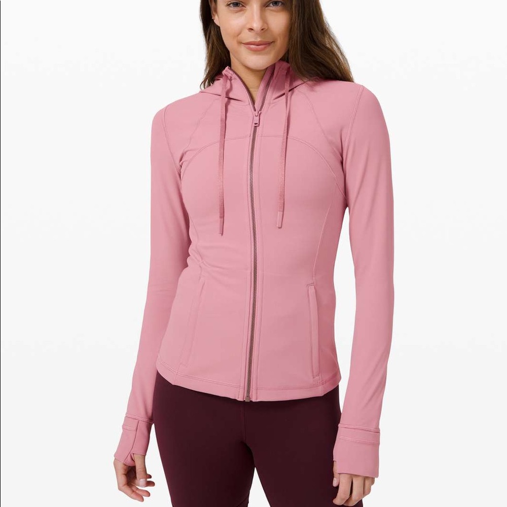Lululemon Hooded Define Jacket Pink Taupe